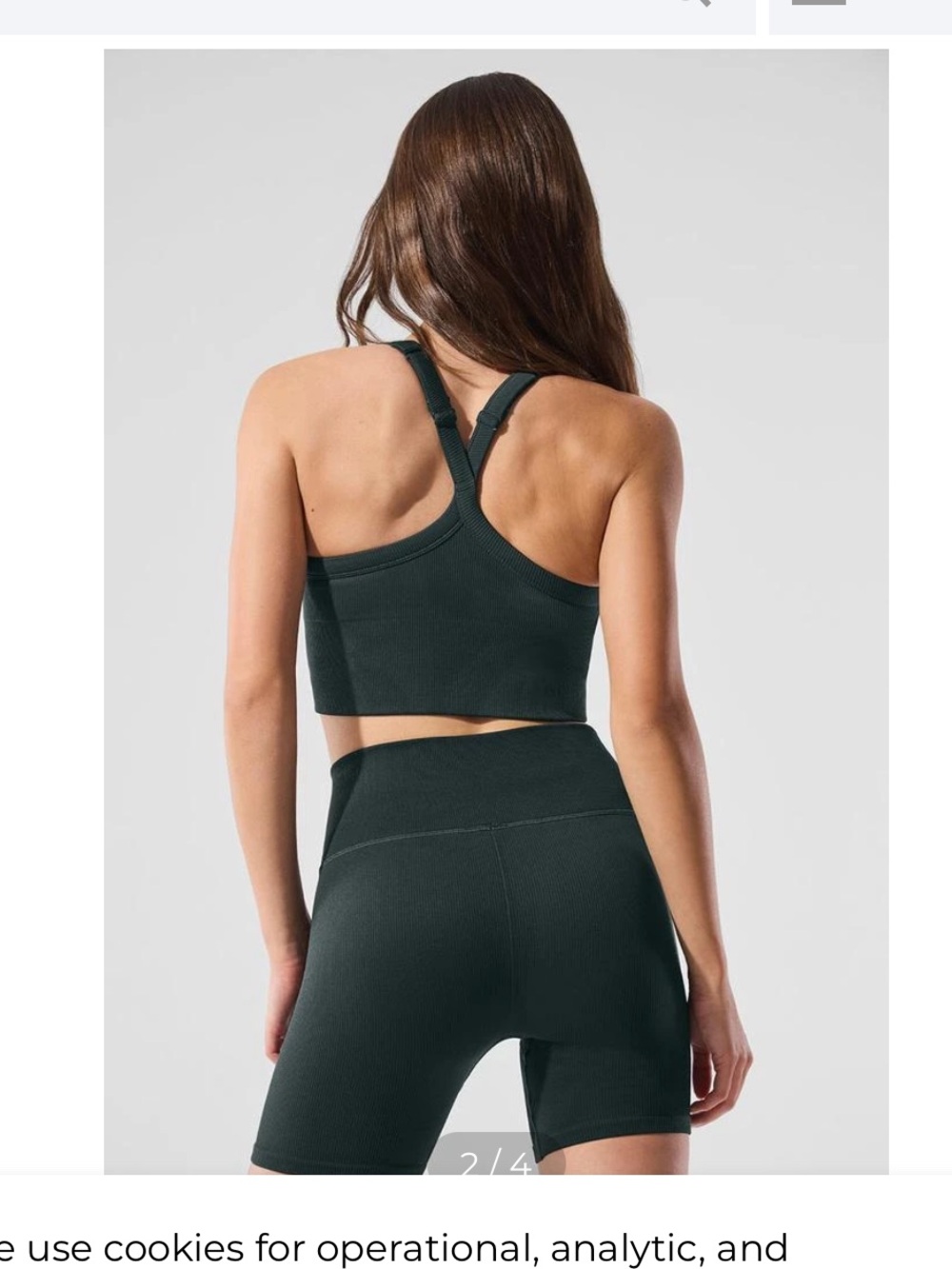 Alo seamless ribbed bra - Picture 4 of 6
